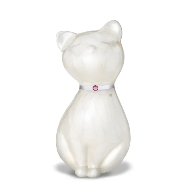 Hovedbilde PrincessCat m/Swarovski sten Hvit 