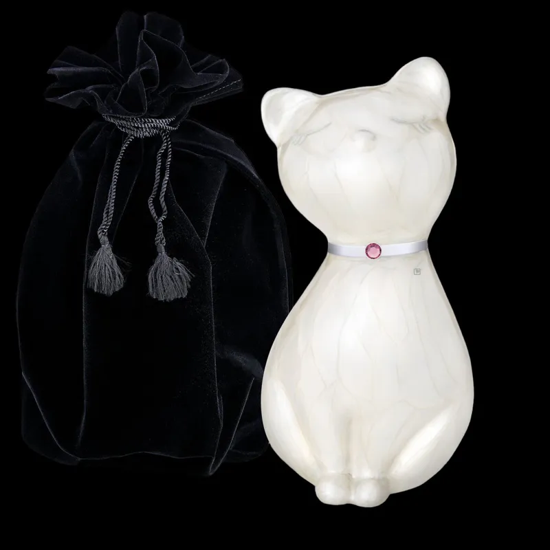 PrincessCat m/Swarovski sten Hvit 
